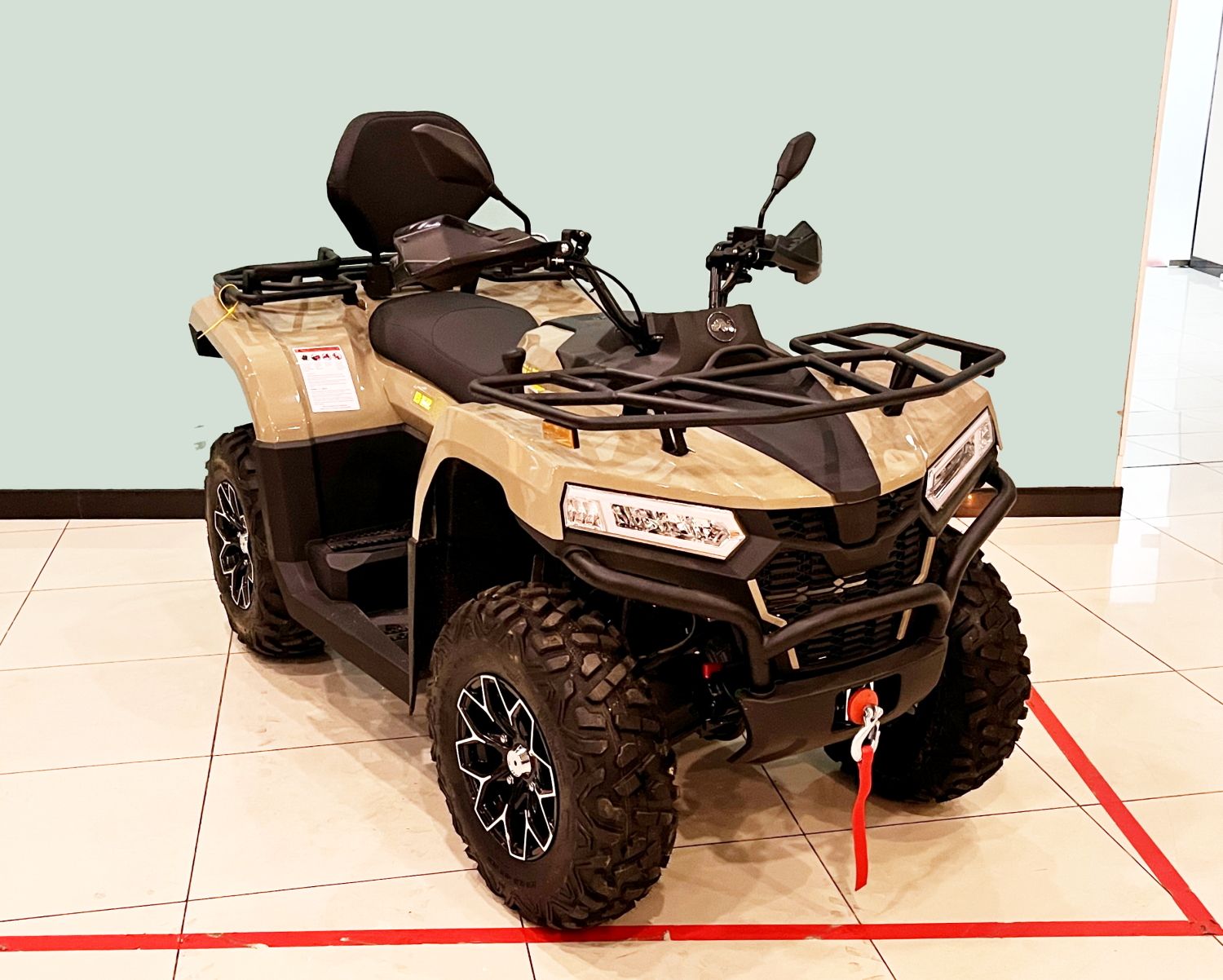 Квадрицикл Bizon YK450A (ПТС) (Песочный)