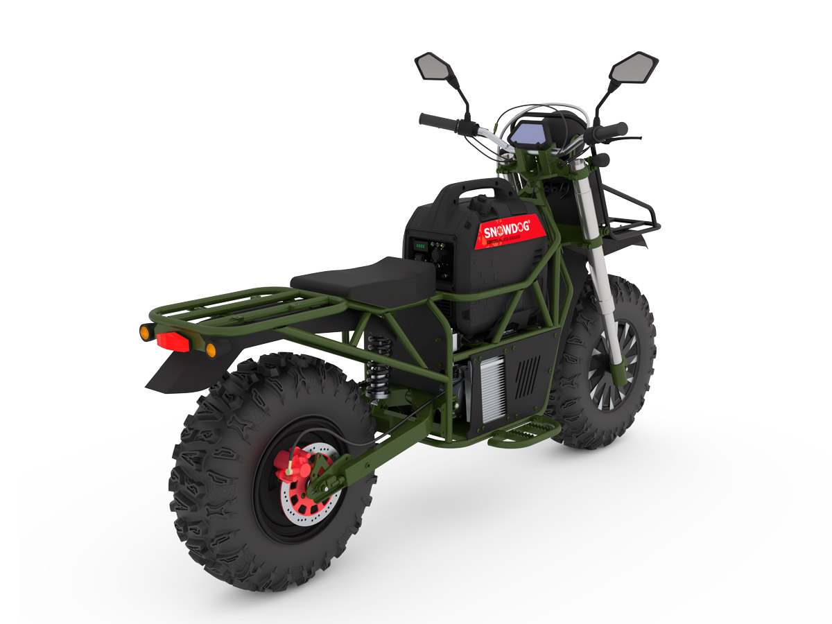 Мотовездеход Baltmotors Bulldog (Зеленый)