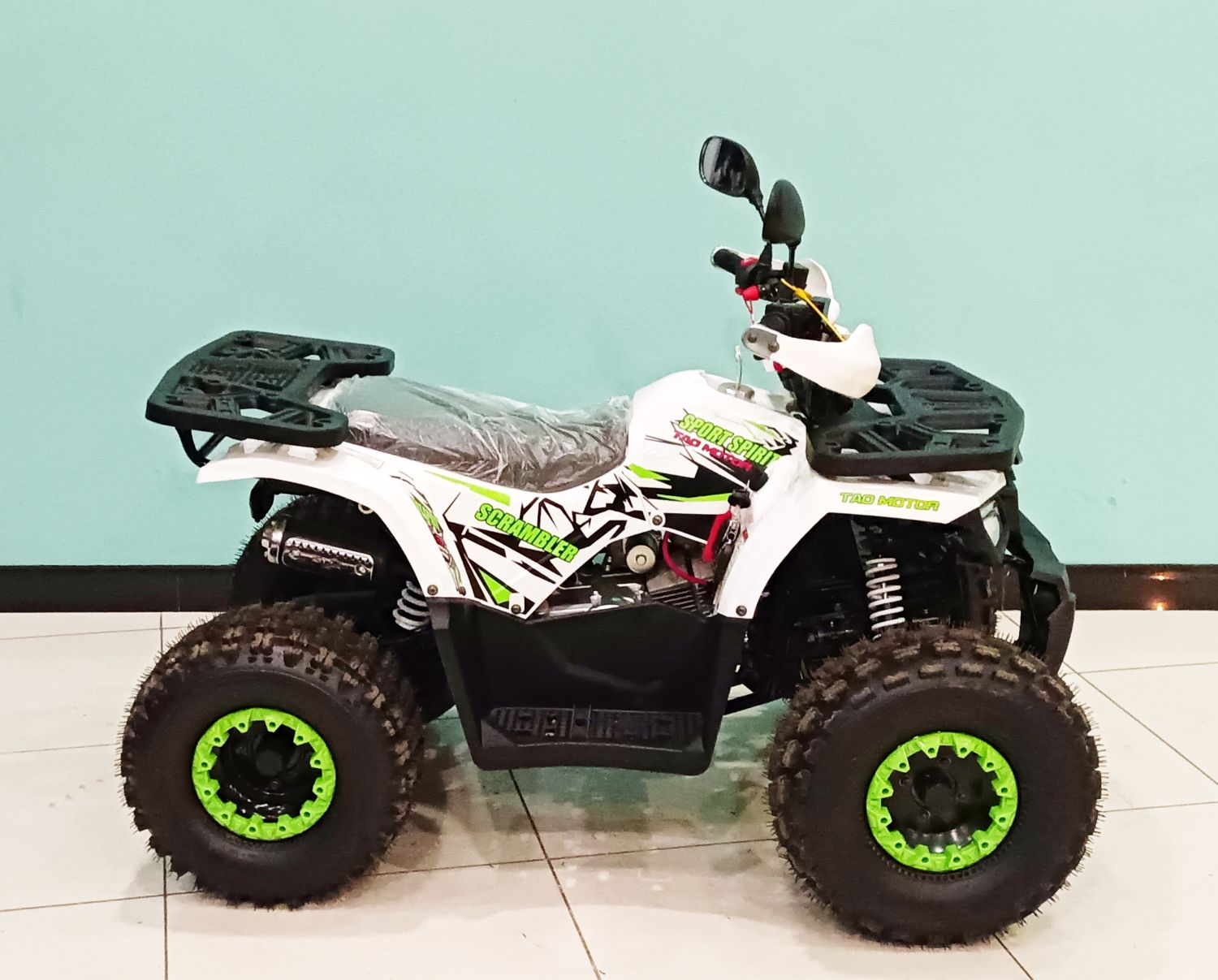 Квадроцикл MotoLand ATV 125 WILD (Белый)