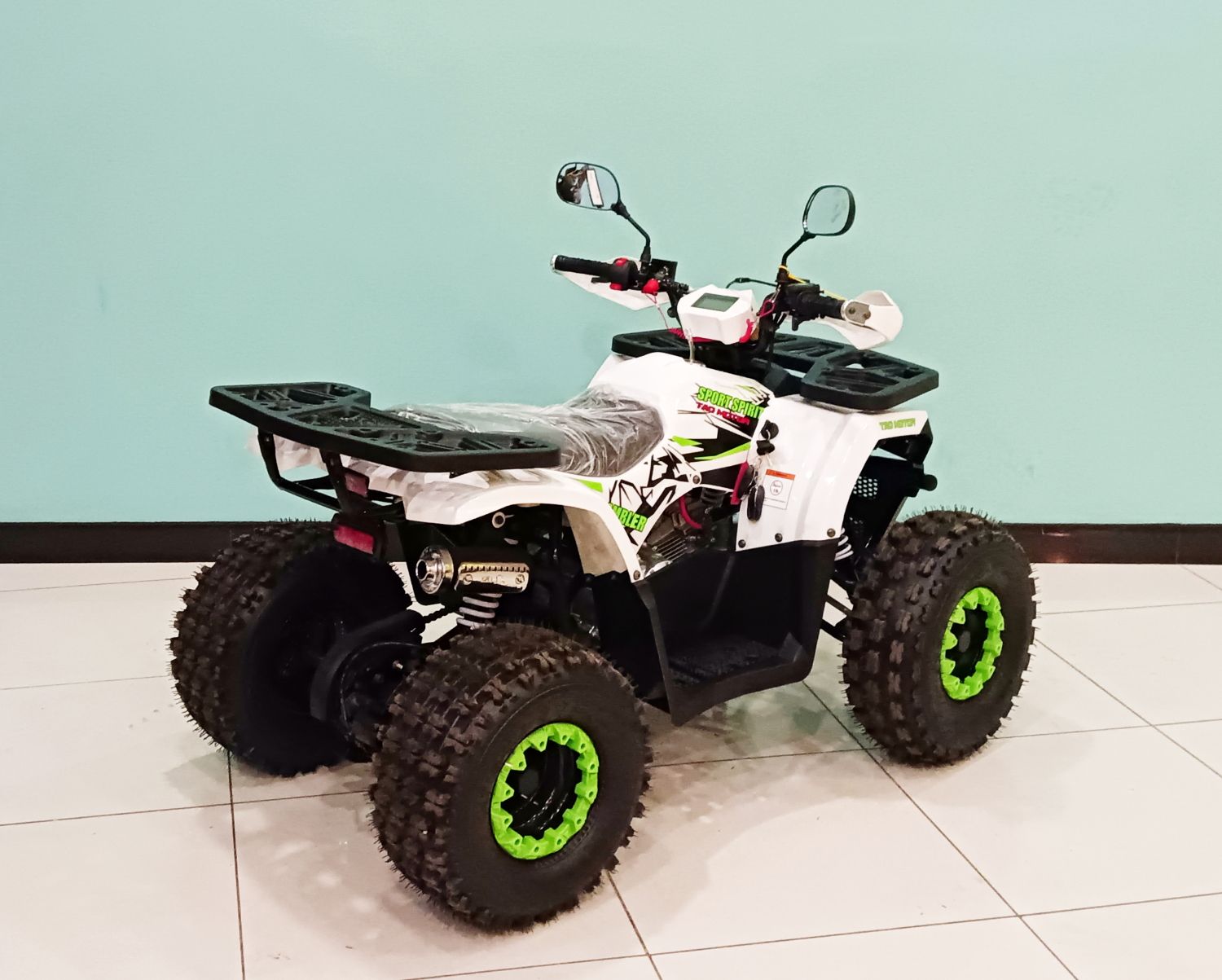 Квадроцикл MotoLand ATV 125 WILD (Белый)