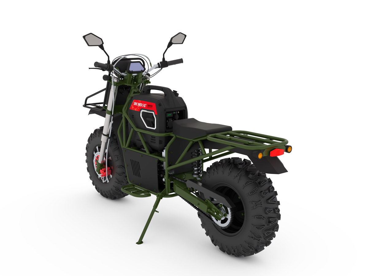 Мотовездеход Baltmotors Bulldog (Зеленый)