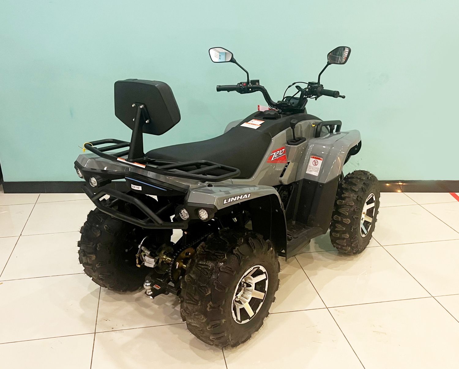 Квадроцикл Linhai-Yamaha Z210 (Серый)