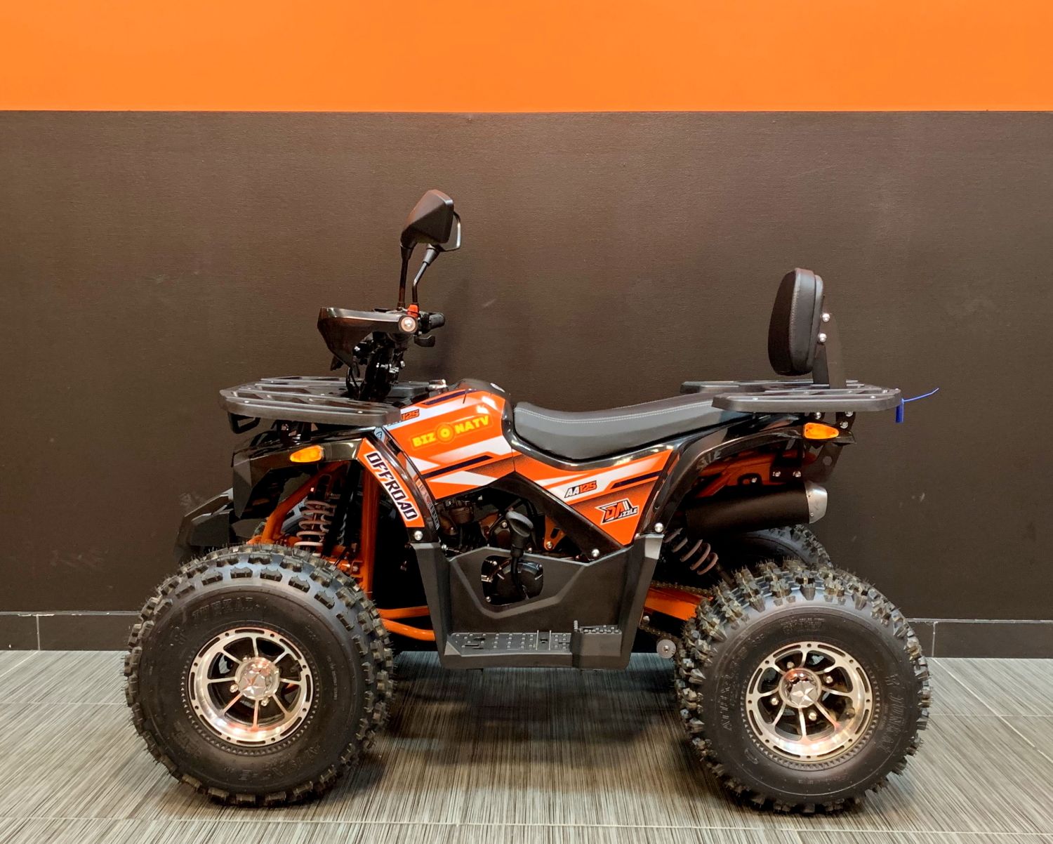 Квадроцикл Bison Miravel 125 Lux (Черный)