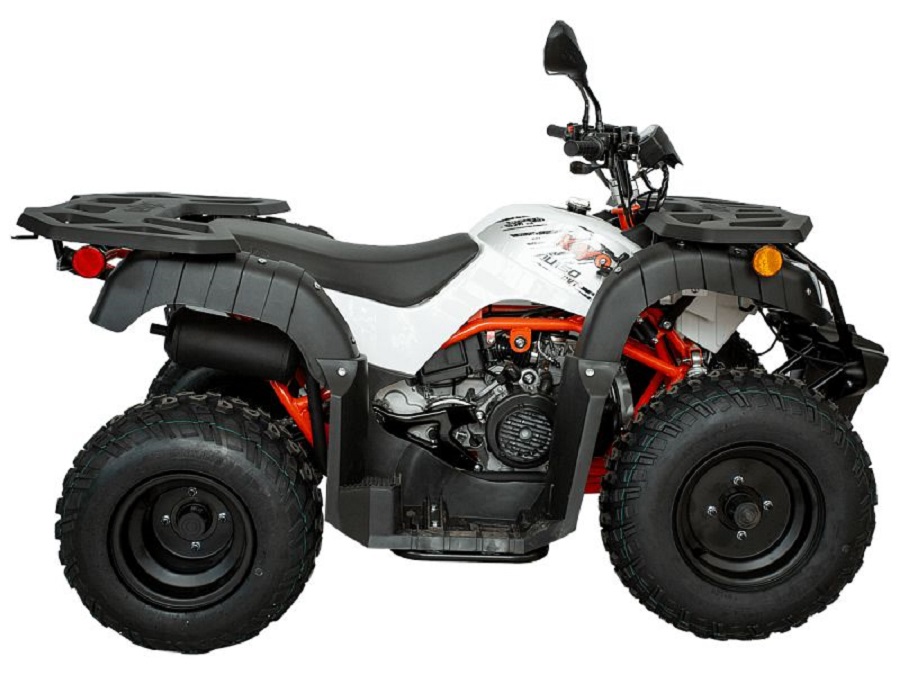 Квадроцикл KAYO AU150 CVT (Бело-черный)