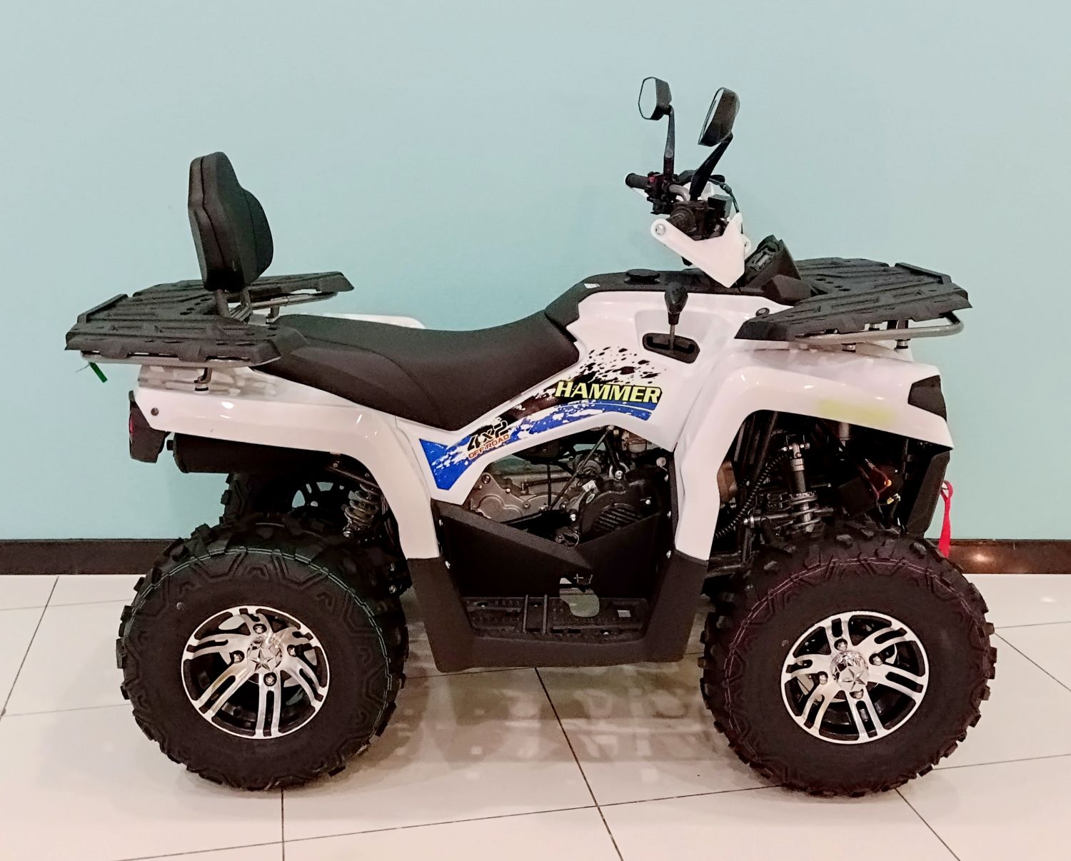 Квадроцикл Mikilon Hammer 200L Lux (Белый)