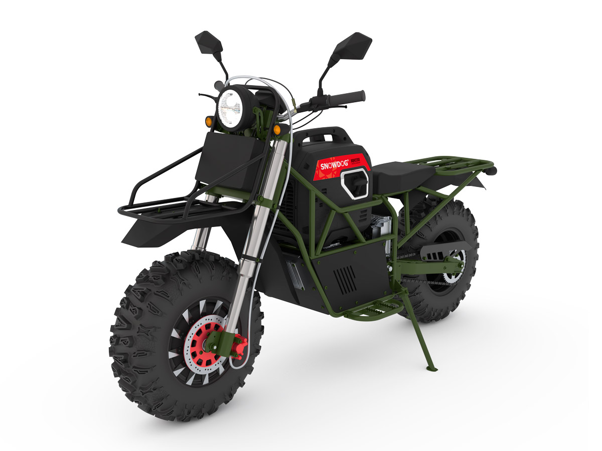 Мотовездеход Baltmotors Bulldog (Зеленый)