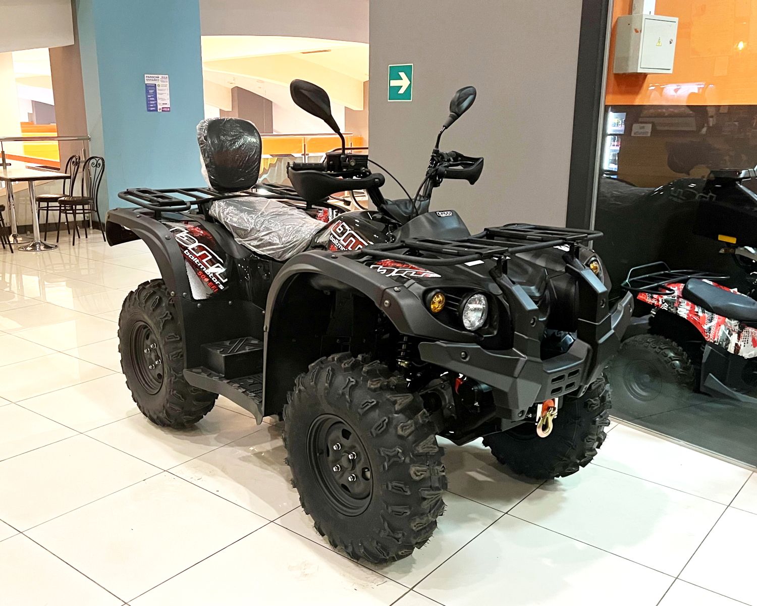 Квадрицикл Baltmotors Striker 500 EFI (Черный)