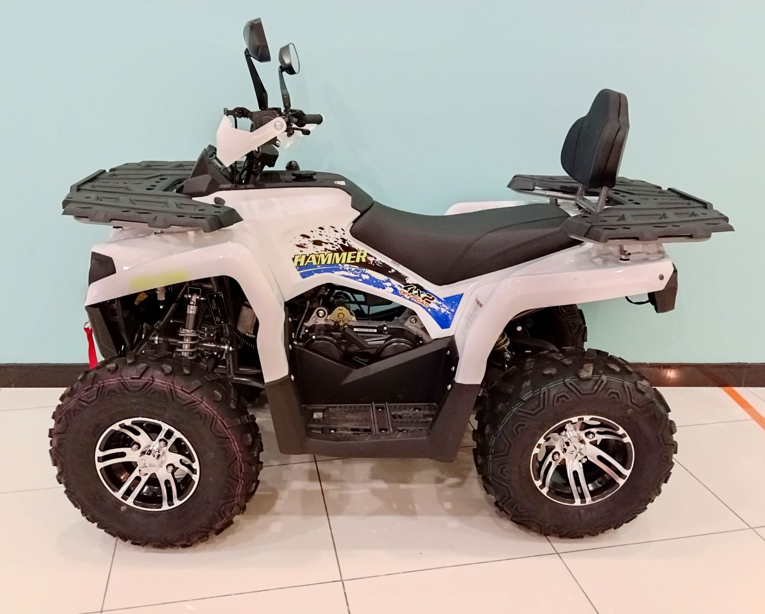 Квадроцикл Mikilon Hammer 200L Lux (Белый)