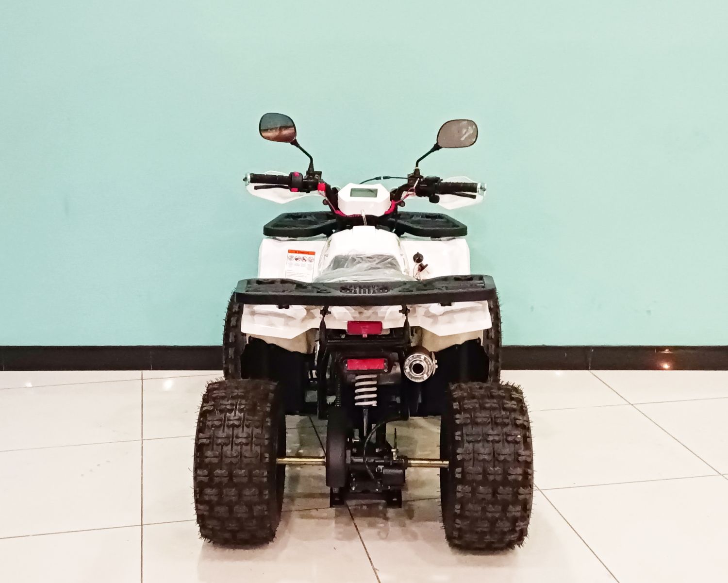 Квадроцикл MotoLand ATV 125 WILD (Белый)