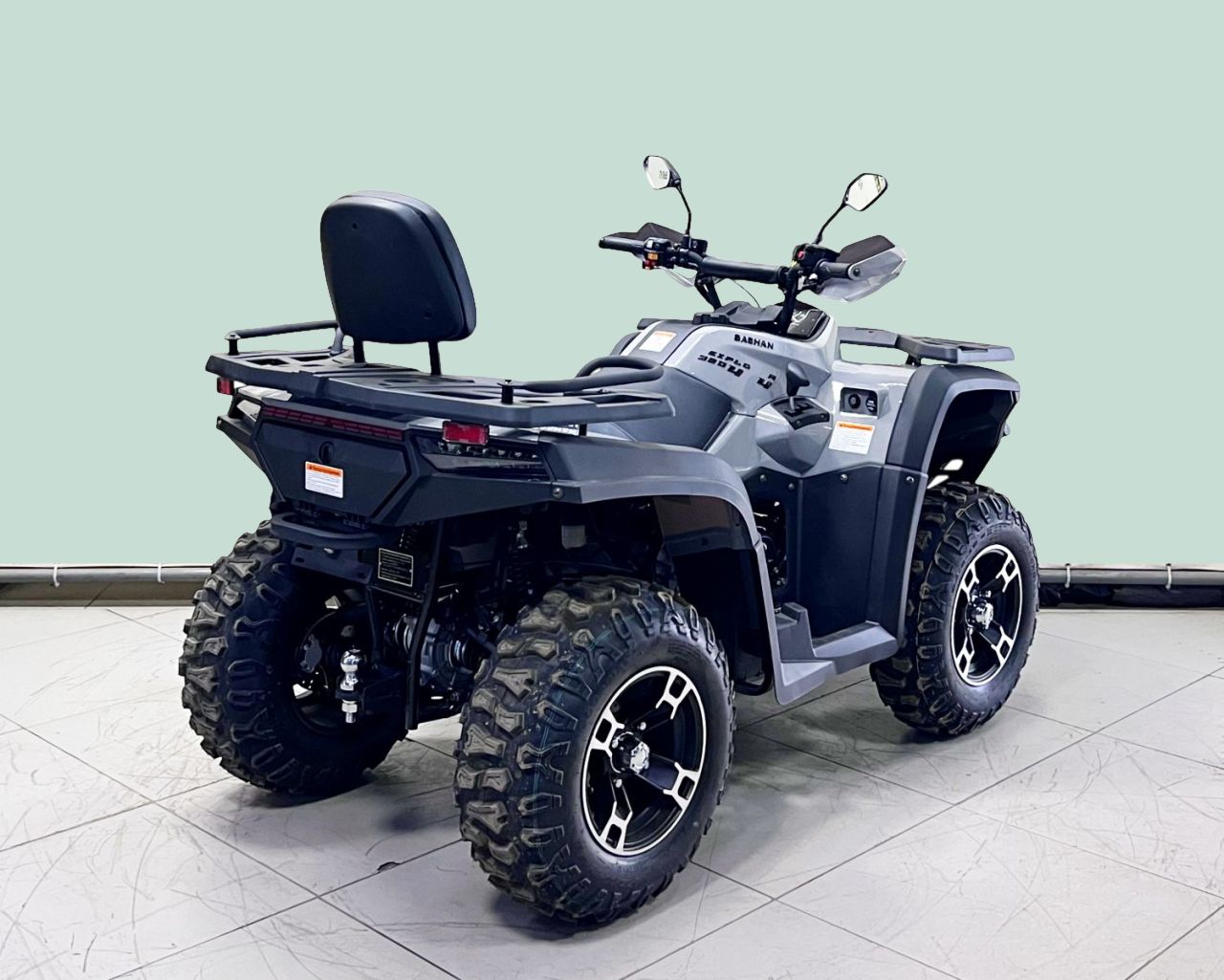 Квадроцикл Bashan Explorer 320 EFI 4х4 с ПСМ (Серый)