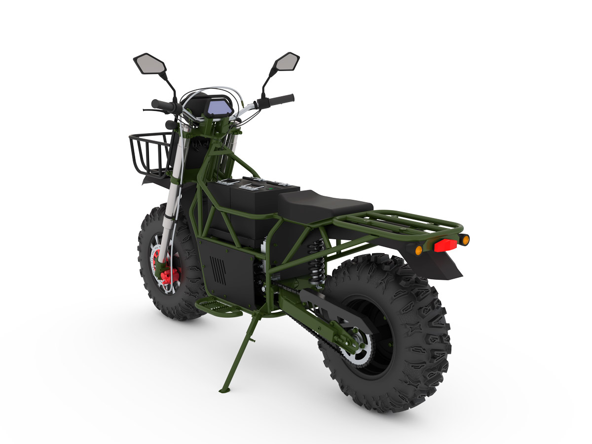 Мотовездеход Baltmotors Bulldog (Зеленый)