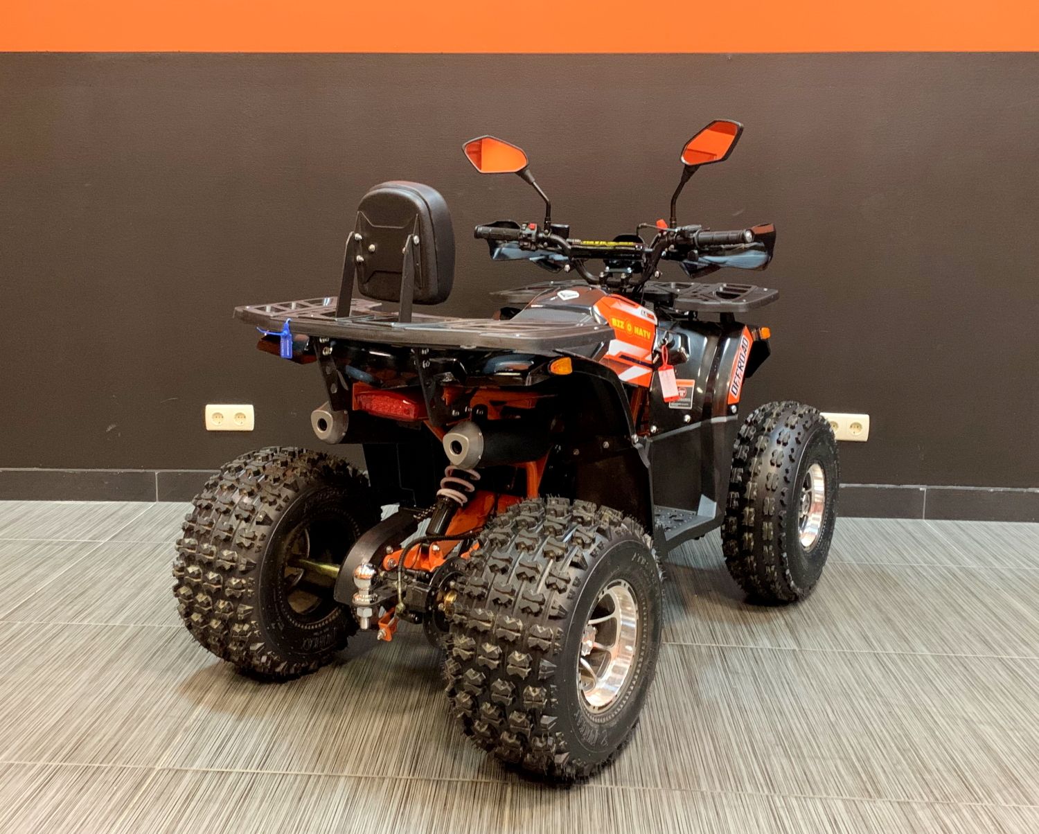 Квадроцикл Bison Miravel 125 Lux (Черный)