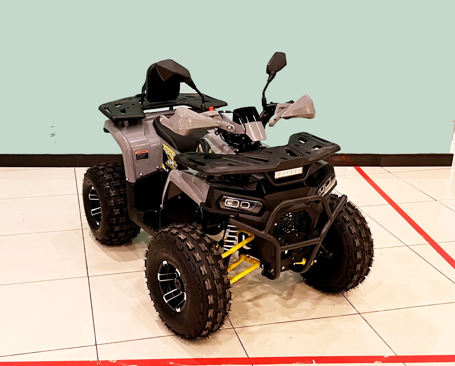 Квадроцикл Bison AFN 125 LUX (Серый)