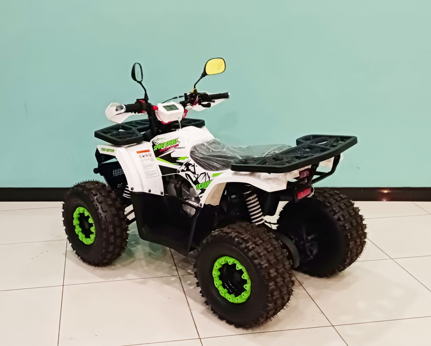 Квадроцикл MotoLand ATV 125 WILD (Белый)