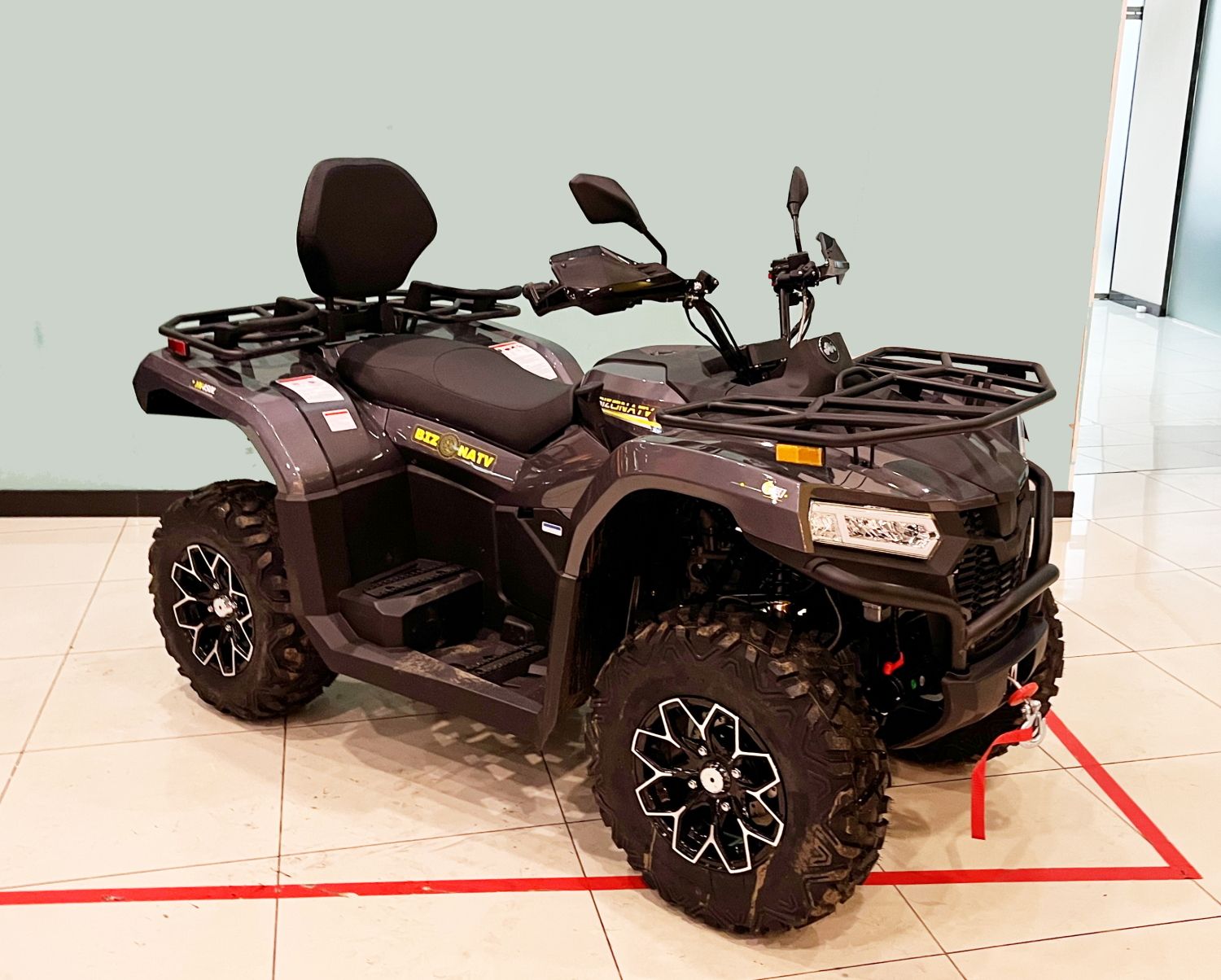 Квадрицикл Bizon YK450AL EPS (ПТС) (Серый)