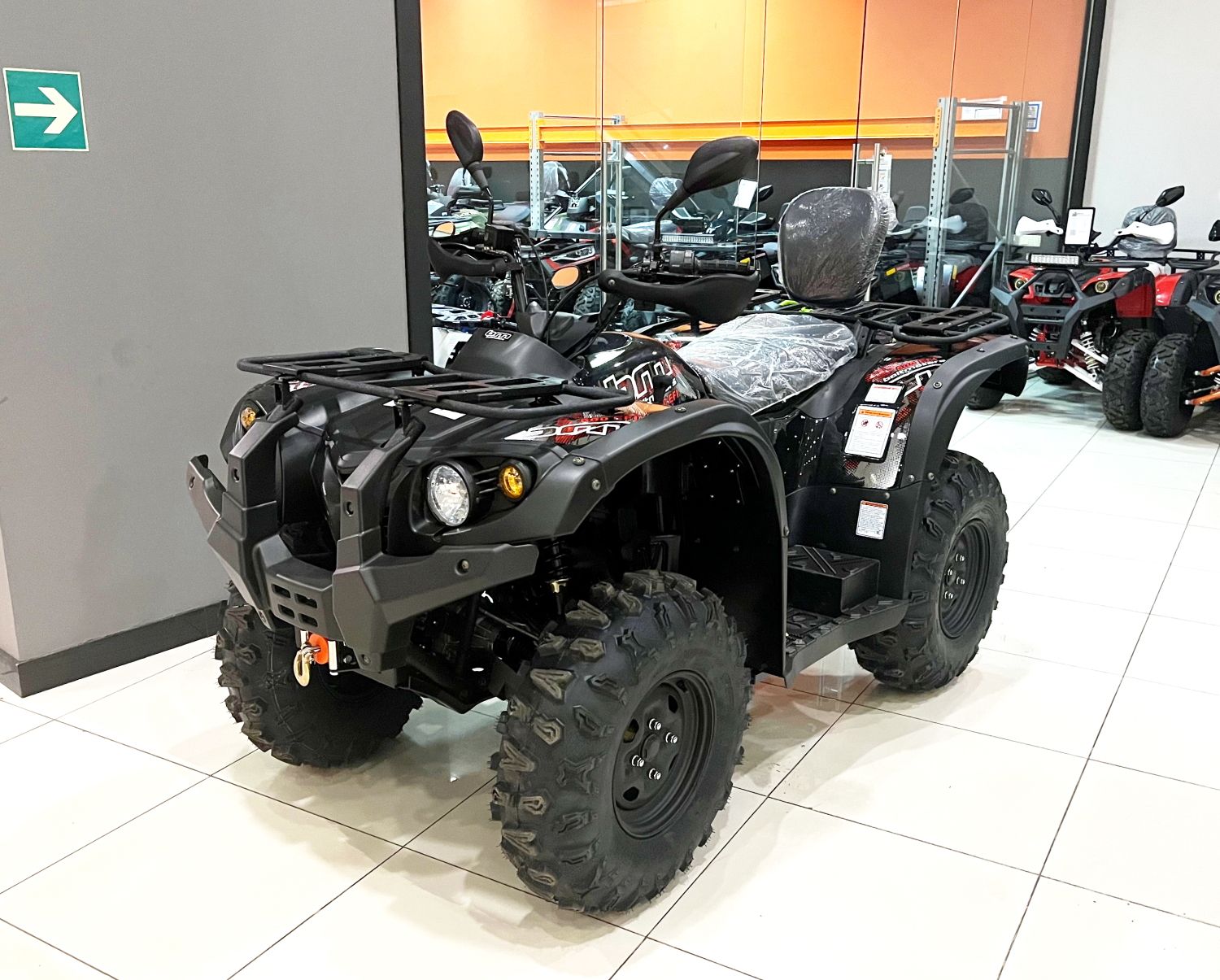 Квадрицикл Baltmotors Striker 500 EFI (Черный)
