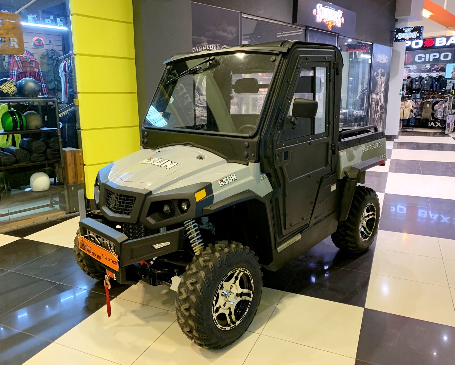 Багги HISUN SECTOR 750 WINTER TRAVEL LIMITED EPS (Черный)