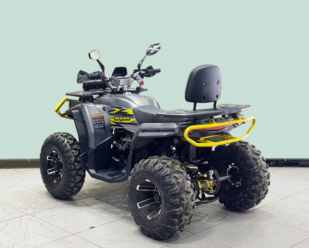 Квадроцикл Bison ATV 250F LUX (Серый)