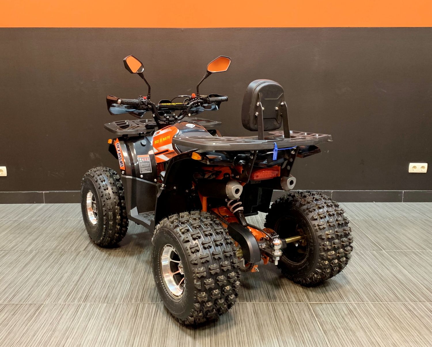 Квадроцикл Bison Miravel 125 Lux (Черный)