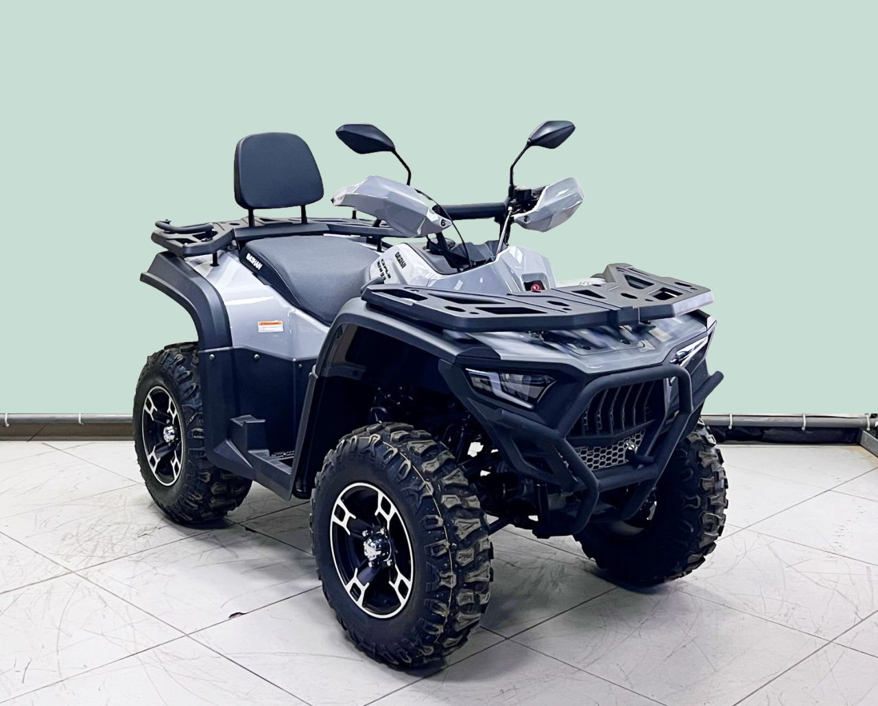 Квадроцикл Bashan Explorer 320 EFI 4х4 с ПСМ (Серый)