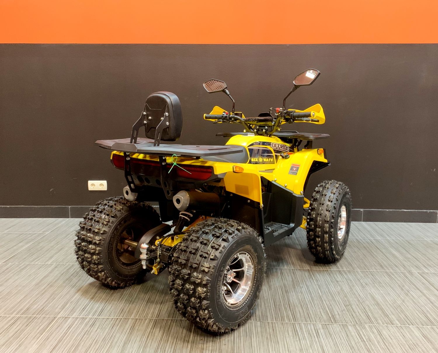 Квадроцикл Bison Forest 125 Lux (Желтый)