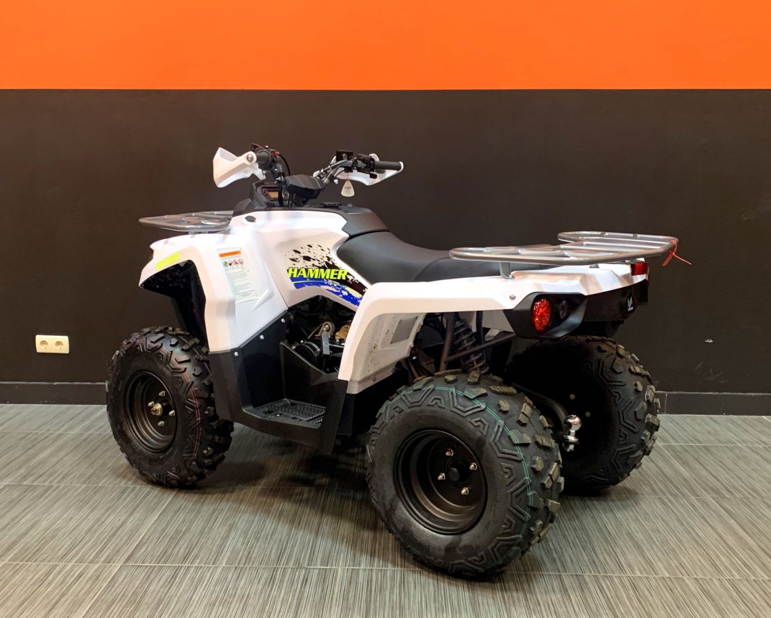 Квадроцикл Mikilon Hammer 200L (Белый)