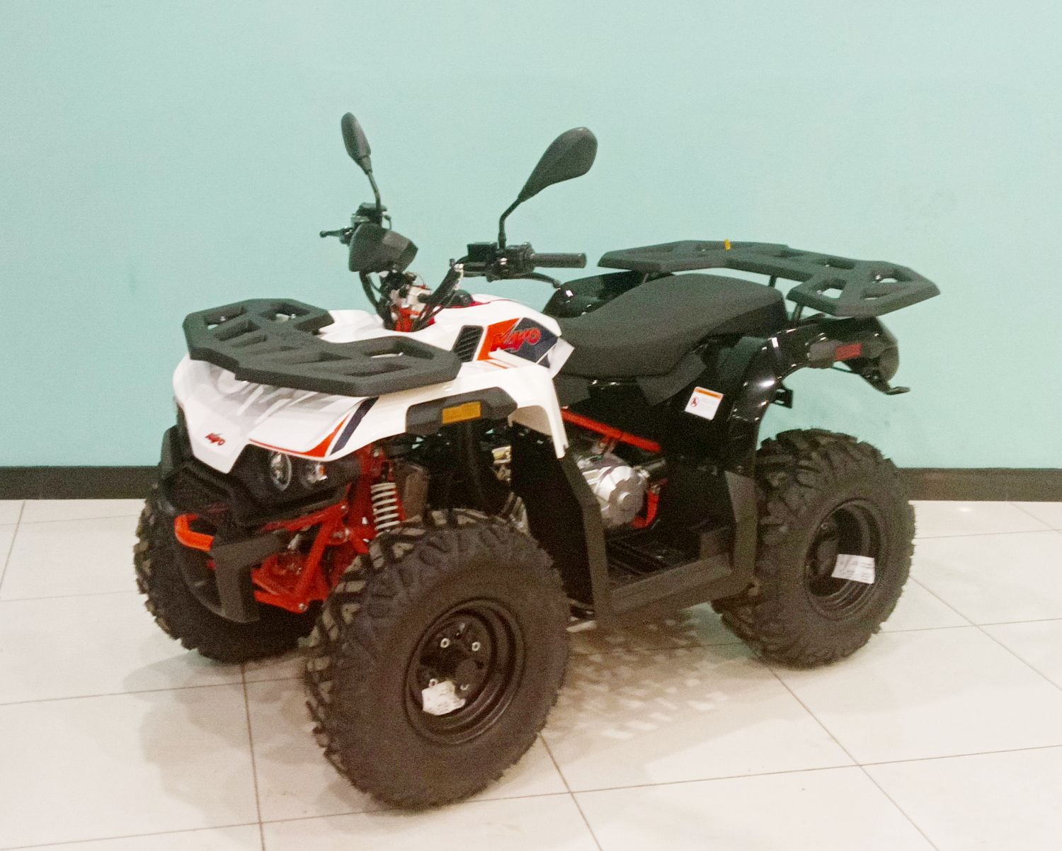 Квадроцикл KAYO AU180 (Черно-белый)