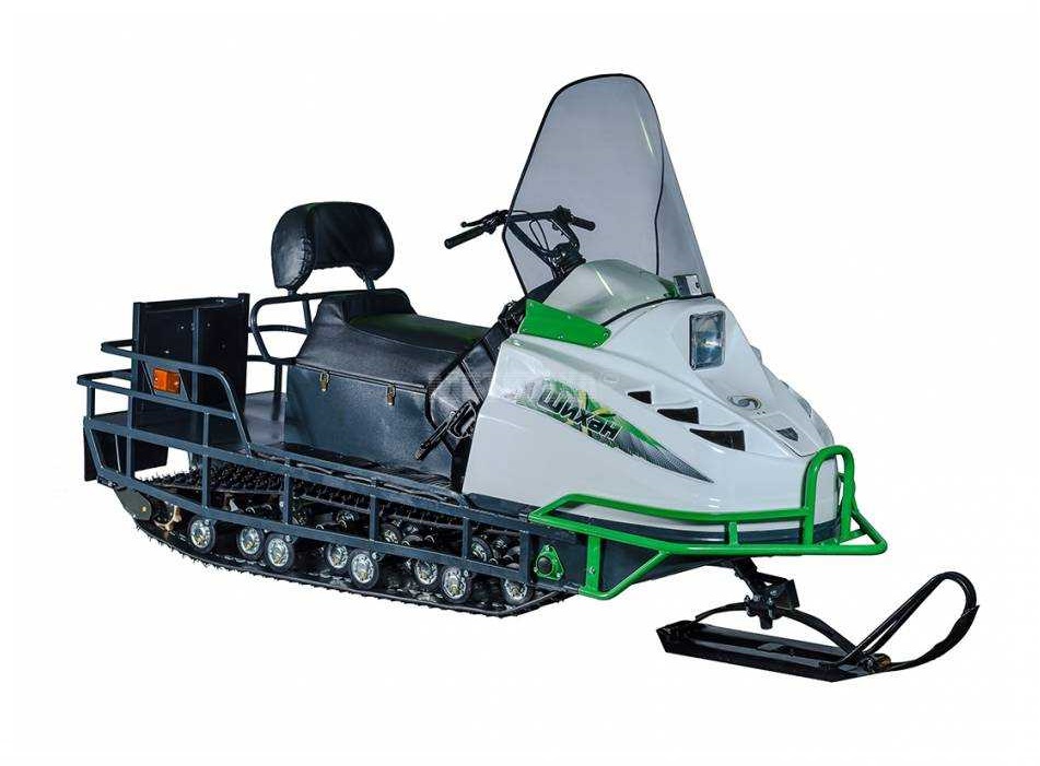 Снегоход ШИХАН Д-1Е "ЯВТ-640" (34 л.с.) (Белый)