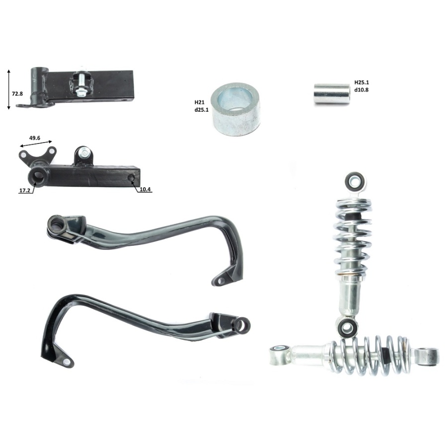 купить Зимний комплект для квадроциклов ATV 125/110 (лыжи + гусеницы)